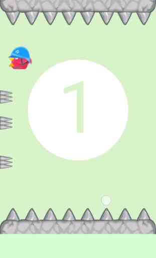 Angry square Bird - flappy 3