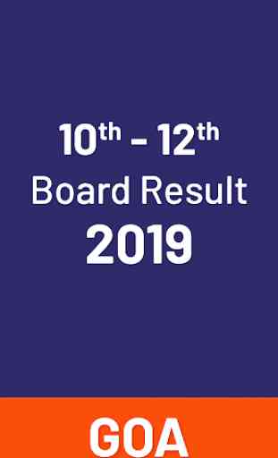 Goa Board Result 2019 – 10th& 12th Result 1