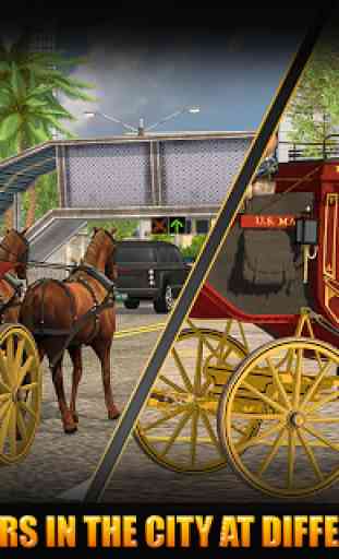 Horse Carriage Offroad Transport Game 2