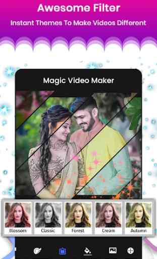 Magic video maker - Magic effect video editor 3