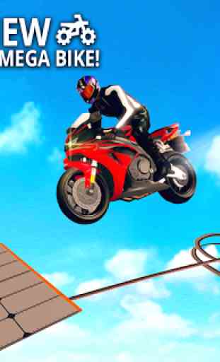 Mega Ramp Bike Racing - Moto Stunt Master 2