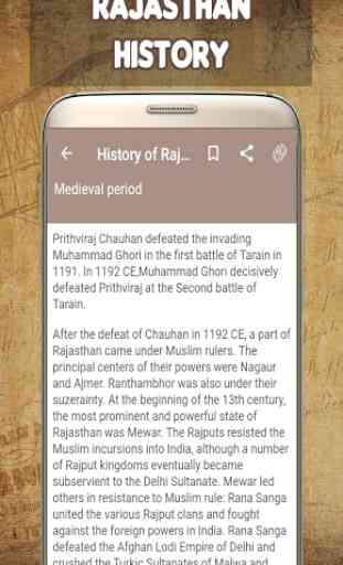 Rajasthan History 1