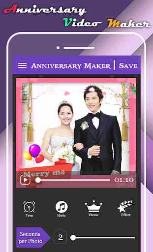 Anniversary Video Maker With Music 3