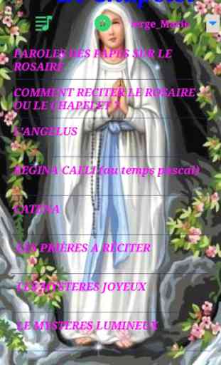 Chapelet et le Rosaire. 1