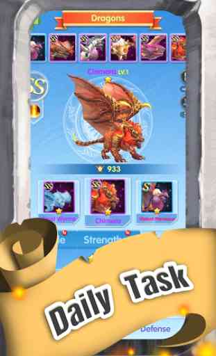 Dragon Clash - Merge,Idle,Tower Defense Games 4