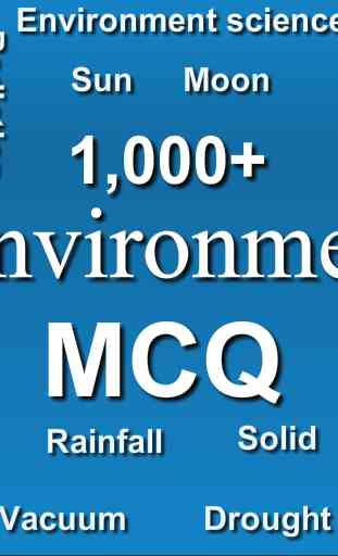 Environment MCQ 1
