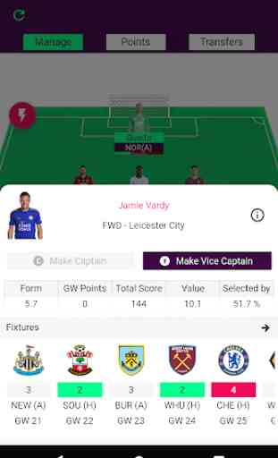 Fantasy Manager for English Premier League ( FPL ) 3