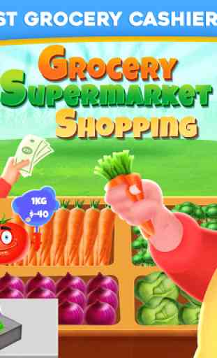 Grocery Supermarket Shopping- Cash Register Games 1