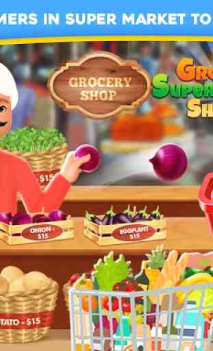 Grocery Supermarket Shopping- Cash Register Games 2