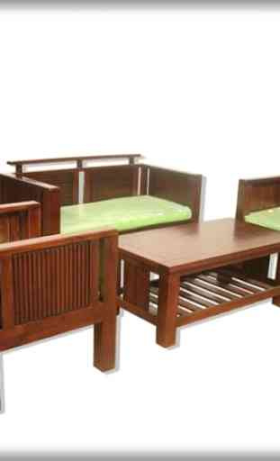 Idées de conception de chaises en bois 2