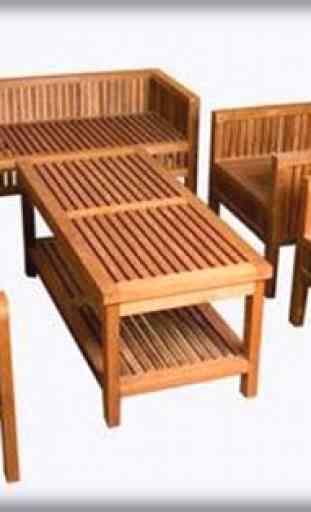 Idées de conception de chaises en bois 4