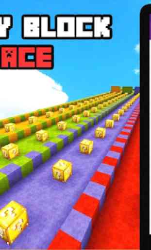 Lucky Block Race Maps for Minecraft PE 1