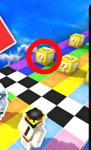 Lucky Block Race Maps for Minecraft PE 3
