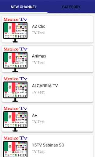 México TV : transmisión de televisión en vivo 2