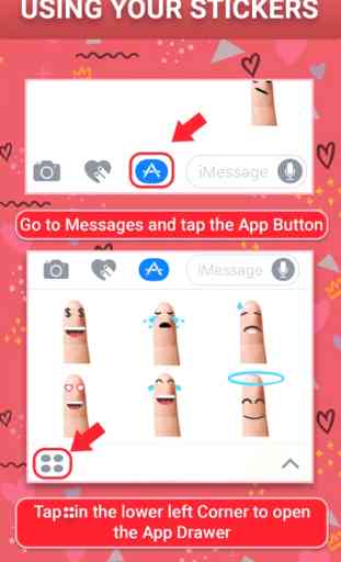 Stickers GIF Finger Smiley 1