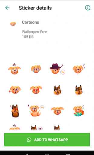 Cute Dog Stickers For WhatsApp - WAStickerApps 3