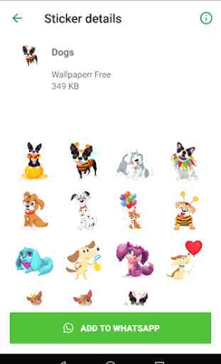 Cute Dog Stickers For WhatsApp - WAStickerApps 4