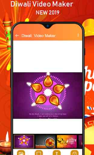Diwali Video Maker with Music :Status Maker 2020 3