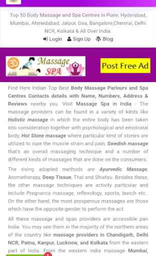 Massage Spa India 2