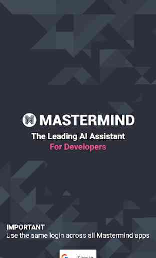 Mastermind Assistant - AI Assistant for Developers 2