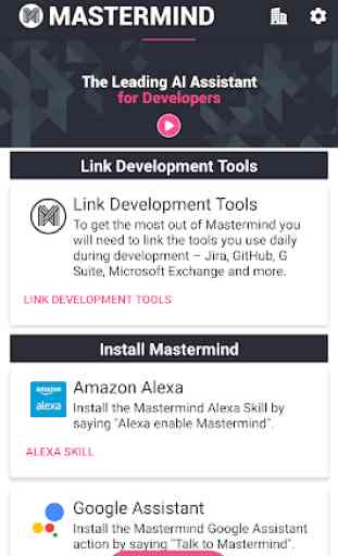 Mastermind Assistant - AI Assistant for Developers 4