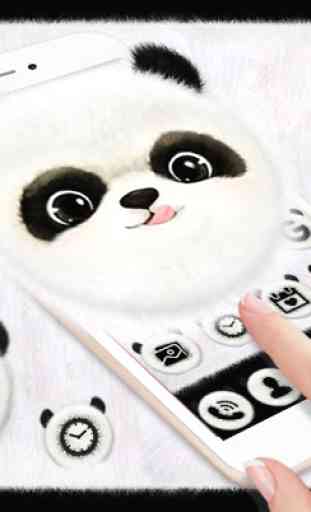 Panda mignon thème fond d’écrans HD animés 2