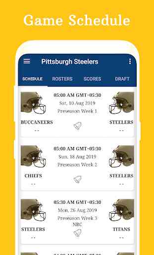 Pittsburgh - Football Live Score & Schedule 1