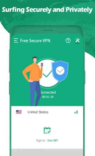 Secure VPN - Free Unlimited Fast Proxy VPN 4