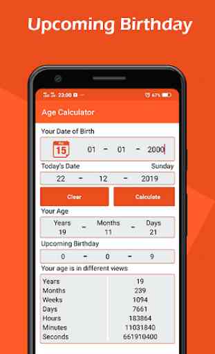 Age Calculator By Date of Birth 3