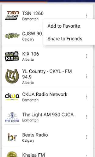 Alberta Radio Stations - Canada 2