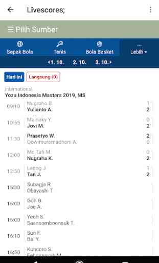 Badminton Live Score: scores, rank, stream & news 4