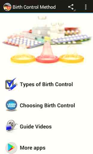 Birth Control Method Guide 1