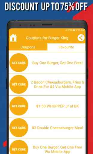 Coupons for Burger King 2