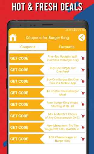 Coupons for Burger King 4
