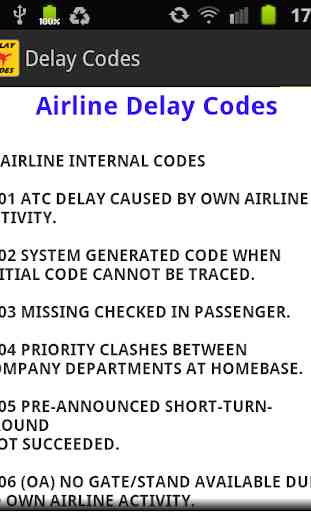 Delay Codes 1