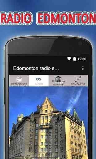 Edmonton radio station Canada FM AM gratis on line 2