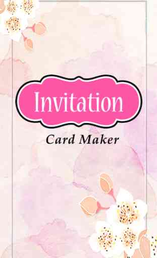 Invitation Card Maker: Digital Invites & Ecards 1