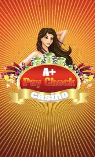 A + chèque de paie Casino - Battre les chances deviennent plus pièce! 1