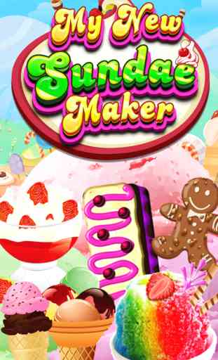 A + My New Sundae Maker PRO - Ice Cream sans fin Cône Créateur Learning Games 1