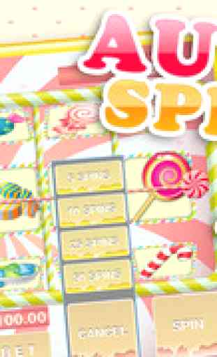 AAA Aace Candy Sweet Slots Pro - Meilleur Slot vitamine Jeux de Casino 3