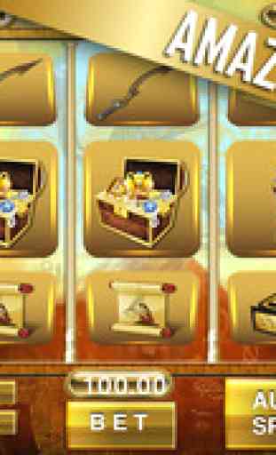 AAA Aatom Pharaoh King Treasure Slots - Meilleur machines à sous de l'Egypte ancienne Jeux de Casino 1