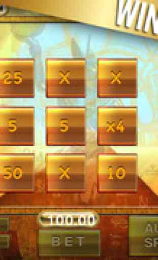 AAA Aatom Pharaoh King Treasure Slots - Meilleur machines à sous de l'Egypte ancienne Jeux de Casino 3