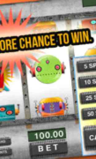 AAA Ace Robotic Slots - Spin Robot de gagner le prix de la machine cyborg 2