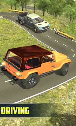 4X4 Offroad Jeep Montagne 1
