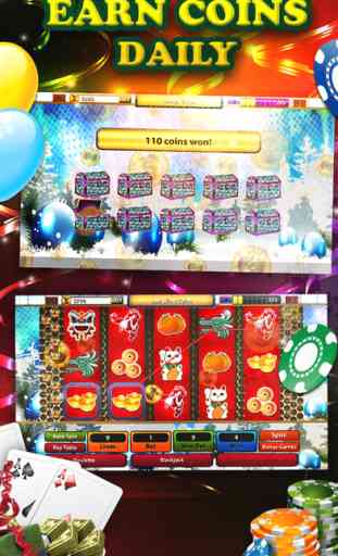 A + Slots - Way Santa (Looney vacances Tap Tap Casino) PRO 4