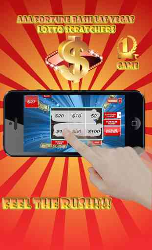 AAA Fortune Bash Las Vegas Lotto Scratchers 1