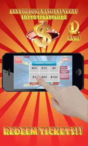 AAA Fortune Bash Las Vegas Lotto Scratchers 3