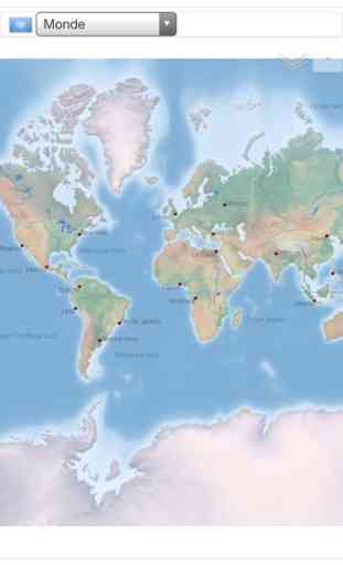 Atlas mondial et carte du monde MxGeo Free 1