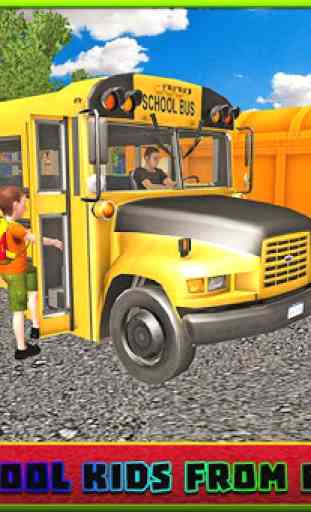 Bus scolaire simulator pilote 1