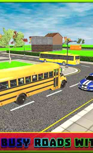 Bus scolaire simulator pilote 2